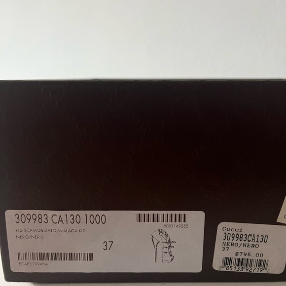 Gucci Platform Suede Pumps 37 - Picture 2 of 5